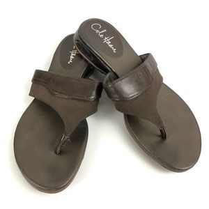 Cole Haan brown sandals size 7 nike air